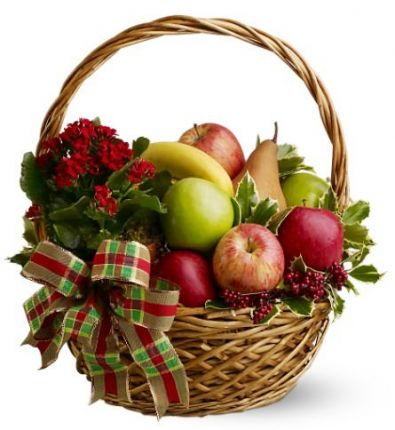 Фруктовая корзина Праздничная - купить фруктовую корзину с доставкой на любой праздник в по Синьялам